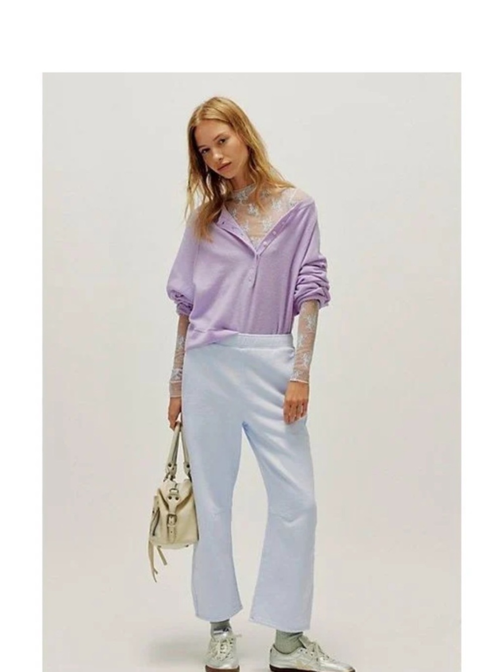 NEW WITH TAGS Citizens of Humanity Miro Sweatpants Women’s Periwinkle Size Large